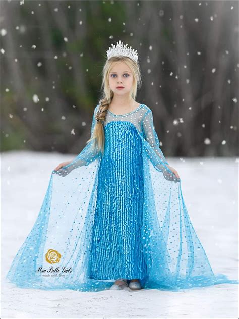 frozen elsa princess dress|More.